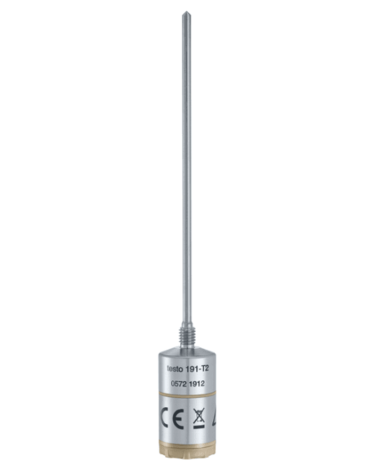 TESTO HACCP Temperature Data Logger with Long, Rigid Probe | 191-T2
