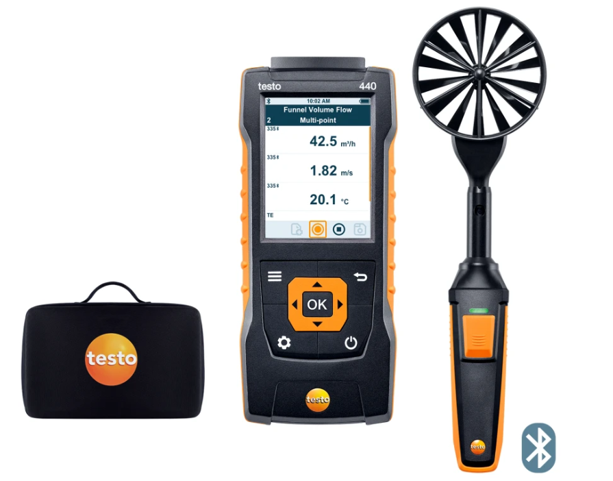 TESTO 440 100 mm Vane Kit with Bluetooth®