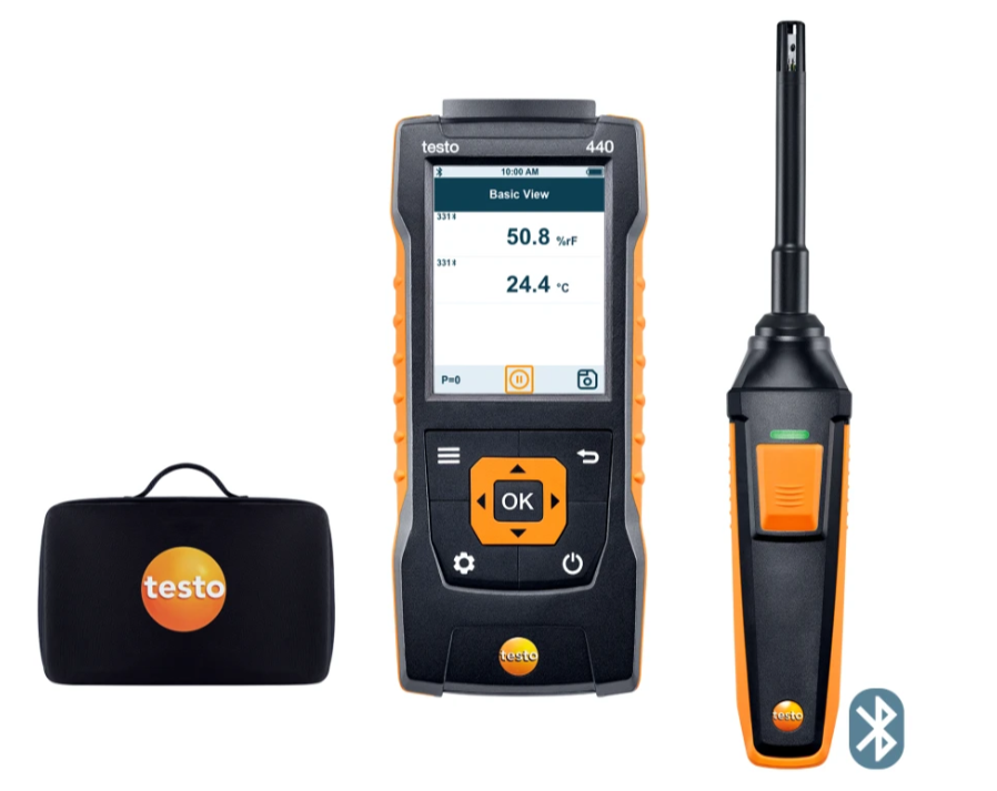 TESTO 440 Humidity Kit with Bluetooth®