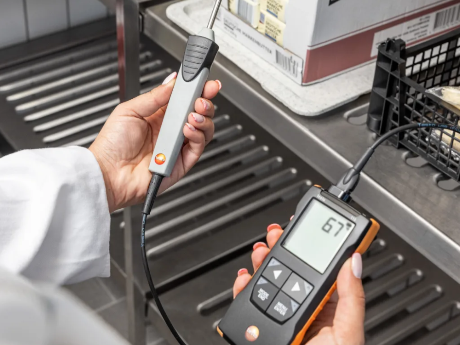 TESTO NTC and Pt100 Temperature Measuring Instrument With App Connection | 110