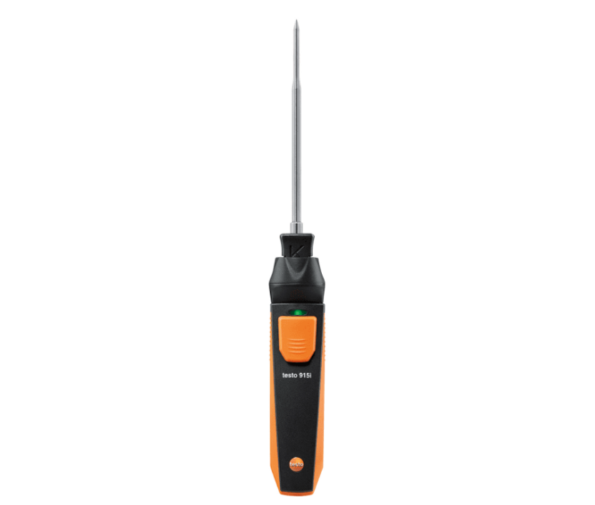 TESTO Thermometer With Immersion/Penetration Probe and Smartphone Operation | 915i