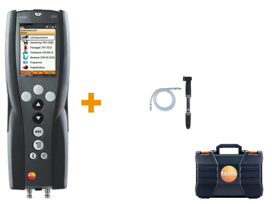 TESTO Pressure and Leakage Measuring Instrument | TESTO 324