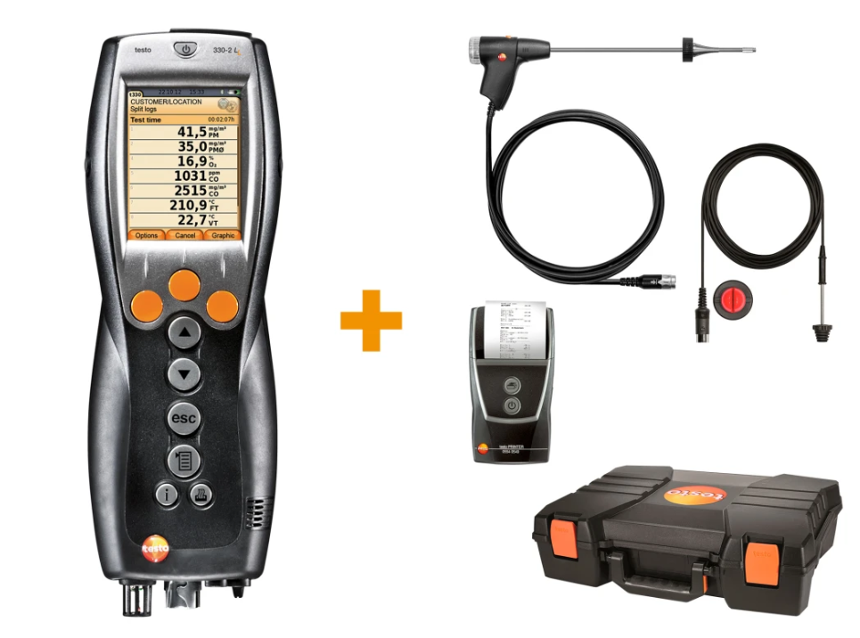 TESTO Heating Constructor's Set | TESTO 320-2 LL