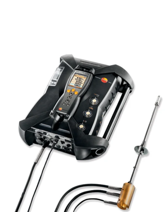 TESTO Exhaust Gas Analyzer for Diesel Ship Engines | 350 Maritime
