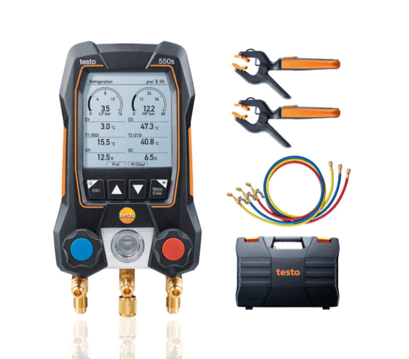 TESTO 550s Smart Kit with Filling Hoses