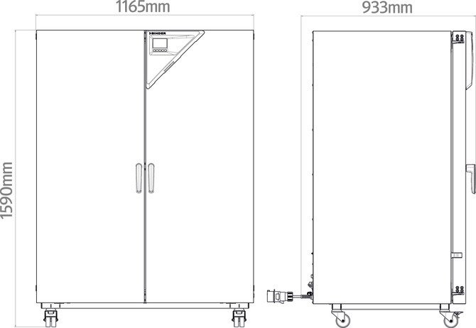 Binder Drying and Heating Chambers | FP 720