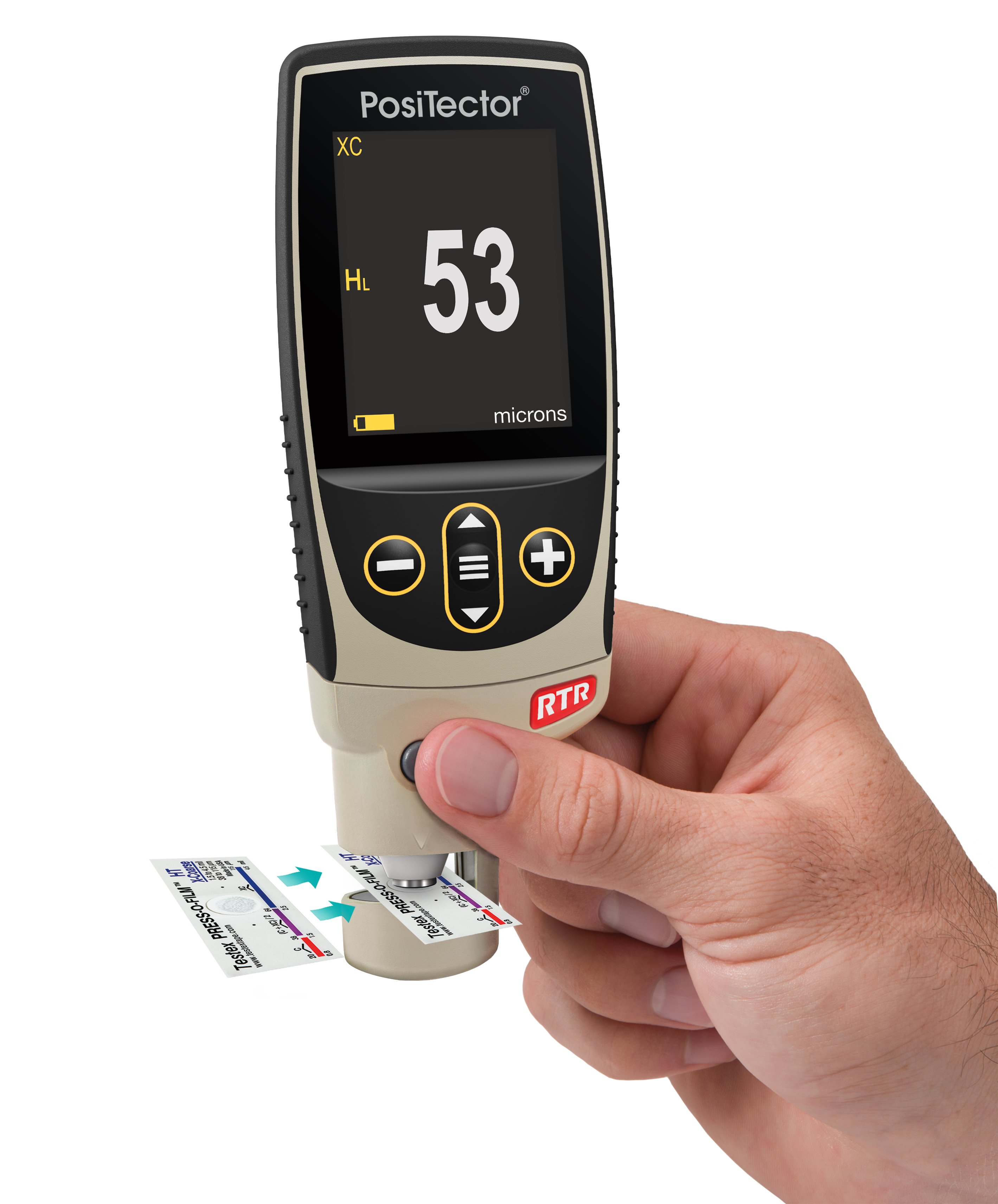 DeFelsko Electronic Surface Profile Gage for Blasted Steel and Textured Coatings | Positest RTR H