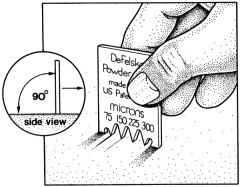 DeFelsko Check Powder Thickness Before Curing to Ensure Correct Cured Film Thickness | Powder Comb
