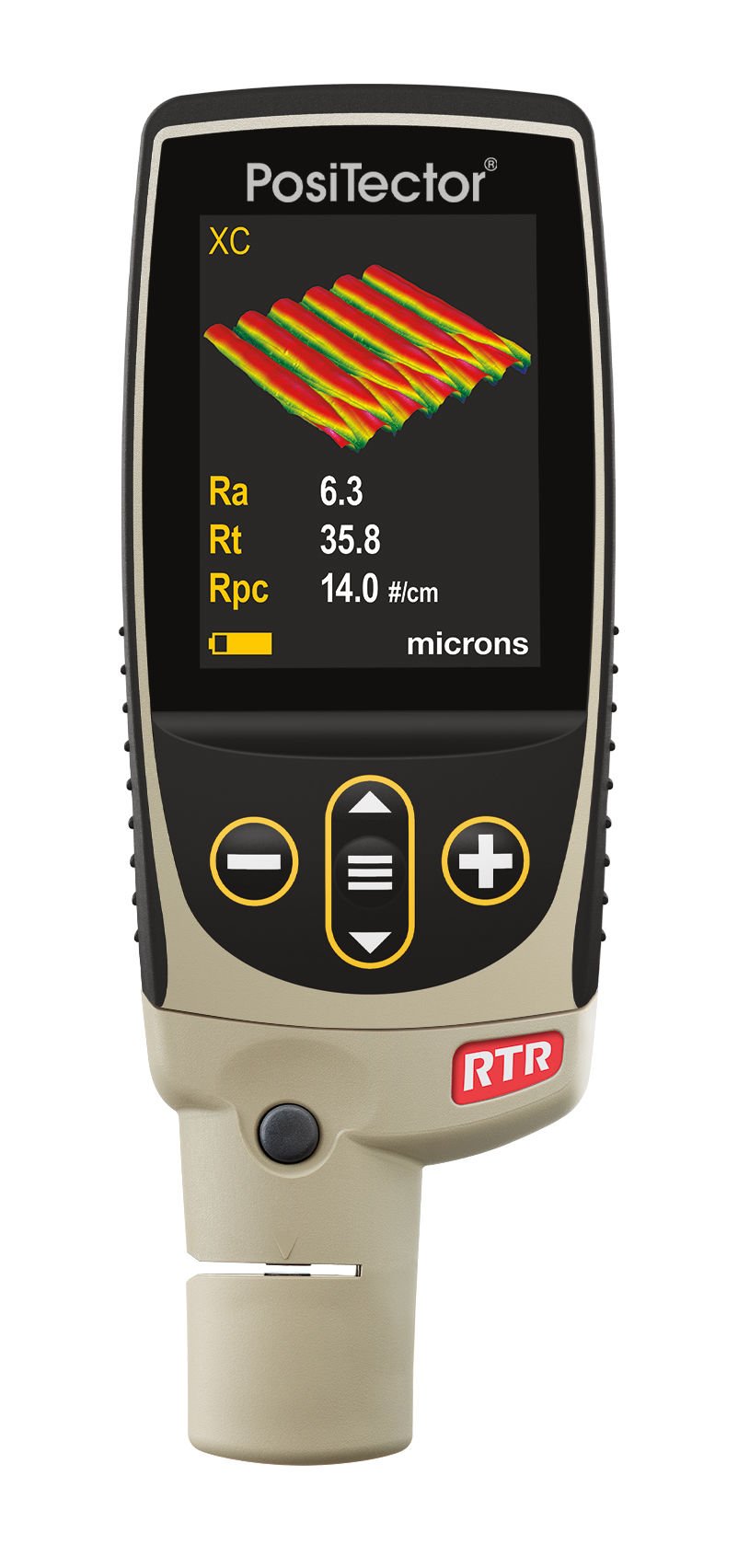DeFelsko Replica Tape Reader to Measure and Record 2D/3D Surface Profile Parameters | Positest RTR 3D