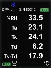 DeFelsko Dew Point Meter Logger | PosiTector DPM L