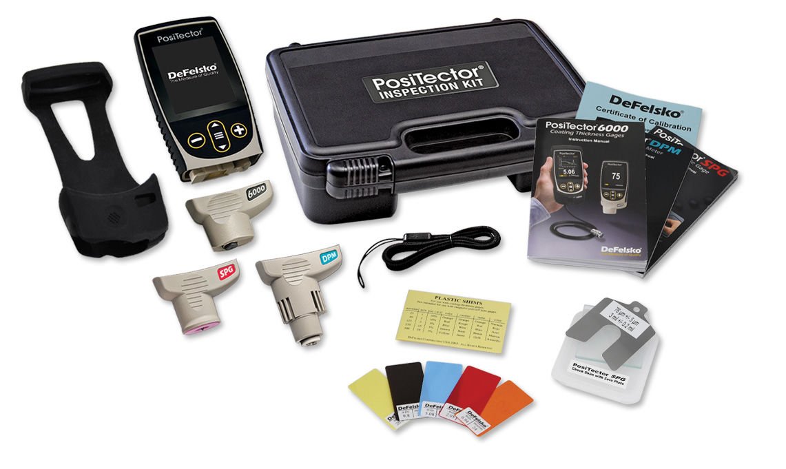 DeFelsko Select From a Variety of Gage Bodies and Probes | PosiTector Inspection Kits