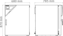 Binder CO2 Incubators with Hot Air Sterilization | CB-S 260
