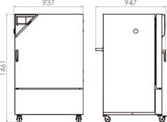 Binder Growth Chambers with Light and Humidity | KBWF 240