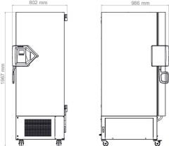 Binder Ultra-Low Temperature Freezers with Climate-Neutral Refrigerants | UF V 350