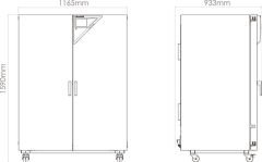 Binder Drying and Heating Chambers with Forced Convection and Advanced Program Functions | M 720