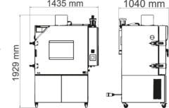 Binder Battery Test Chambers with Dafety Equipment for Rapid Temperature Changes | LIT MK 240