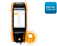 TESTO Flue Gas Analyzer (O2, CO H2-compensated up to 8,000 ppm) | TESTO 300