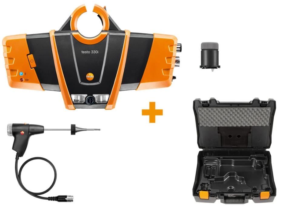 TESTO Flue Gas Analyzer Set | TESTO 330i Advanced Set