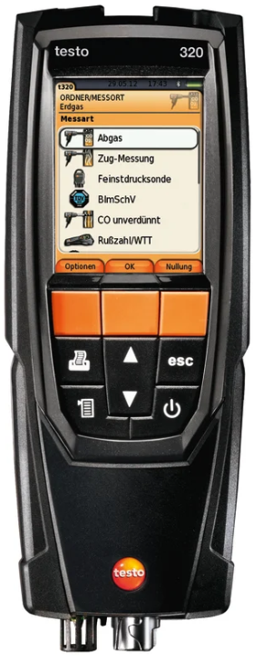 TESTO Compact Flue Gas Analyzer | TESTO 320 Basic