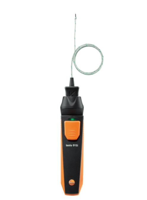 TESTO Thermometer with Flexible Probe and Smartphone Operation | 915i