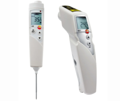 TESTO Set With Testo 831 and Testo 106: Infrared Thermometer, Belt...