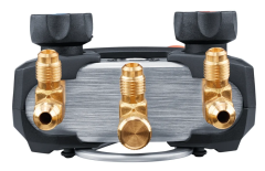 TESTO App-Controlled Digital Manifold with Wireless Clamp Temperature Probes (NTC) | 550i Smart Kit