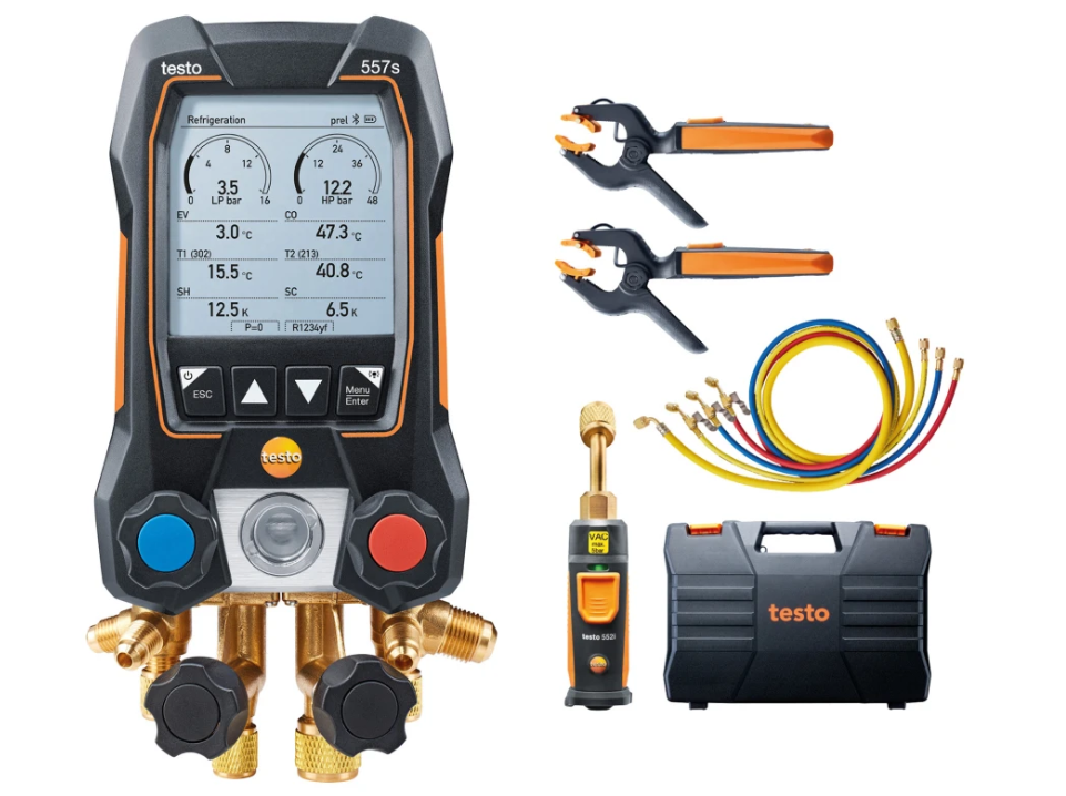 TESTO Smart Vacuum Kit with Filling Hoses | 557s