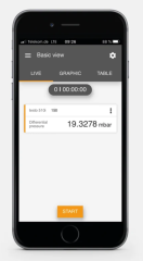 TESTO Differential Pressure Measuring Instrument With Smartphone Operation | 510i