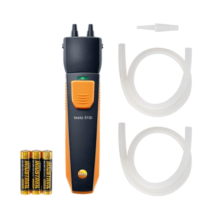 TESTO Differential Pressure Measuring Instrument With Smartphone Operation | 510i