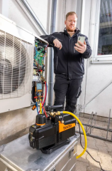 TESTO Smart Vacuum Pump for Automated Evacuations with Integrated Hold Test | 565i