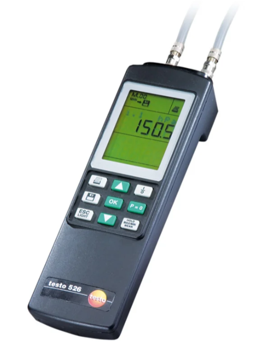TESTO High-Precision Differential Pressure Measuring Instrument | 526-2