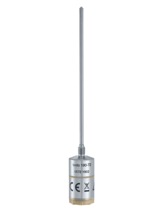TESTO CFR Temperature Data Logger With Long, Rigid Probe | 190-T2