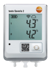 TESTO Saveris 2-T2 - WiFi Data Logger With Display and 2 Connections for NTC Temperature Probes