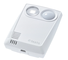 TESTO WiFi data logger with integrated sensors for temperature, humidity, lux and UV radiation | 160 THL