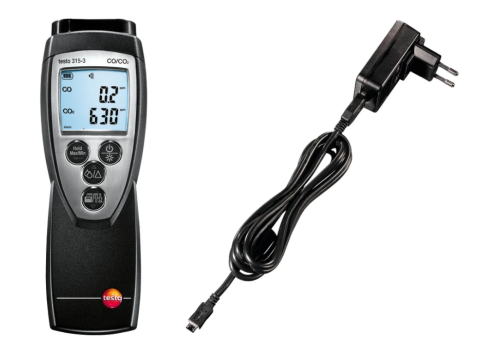 TESTO with Bluetooth - CO and CO2 Meter for Ambient Measurements | 315-3