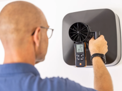 TESTO Vane Anemometer with Smartphone Operation | 417 Kit 1