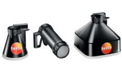 TESTO Vane Anemometer with Measuring Funnels and Flow Straightener | 417 Kit 2