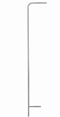 TESTO Stainless Steel Pitot Tube, Length 350 mm, Ø 7 mm - For Measuring Flow Velocity