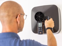 TESTO Digital 100 mm Vane Anemometer with App Connection | 417