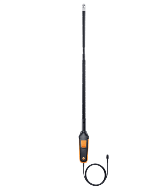 TESTO Vane Probe (Ø 16 mm, digital) - Including Temperature Sensor, Wired