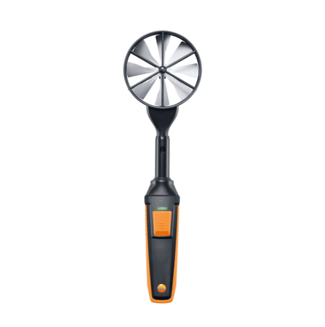 TESTO High-Precision Vane Probe (Ø 100 mm, digital) - with Bluetooth® Including Temperature Sensor