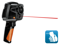 TESTO Thermal Imager (320 x 240 pixels, App, laser) | 872