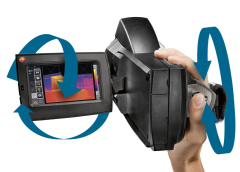 TESTO Thermal Imager (640 x 480 pixels, focus manual/auto, laser, 1 lens selectable) | 890