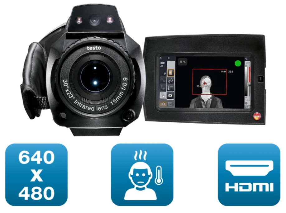 TESTO 890 Thermal Imager with FeverDetection Feature | 890