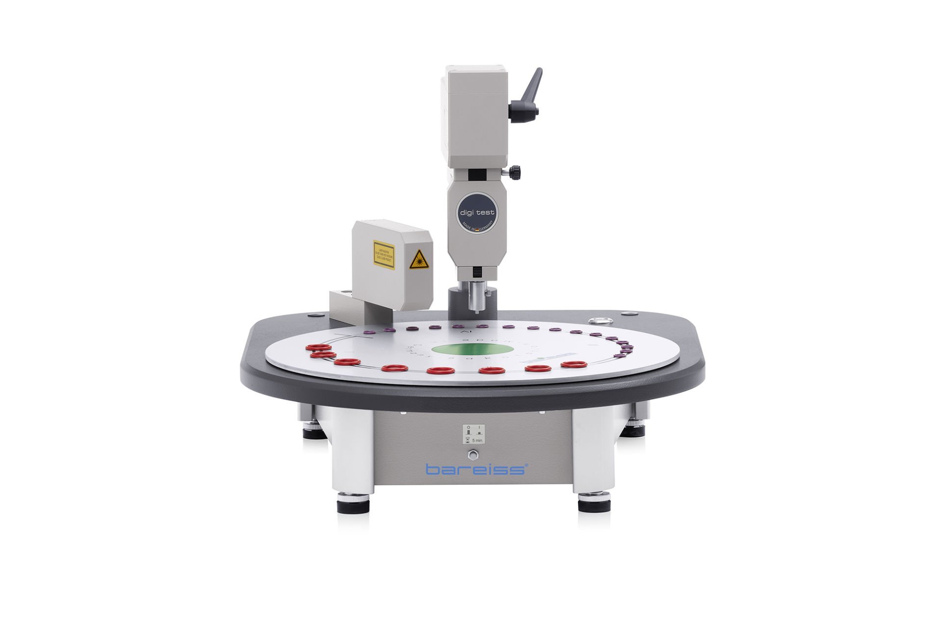 BaRotation – Automatic O-ring Hardness and Thickness Tester