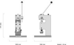 Punching Press SP1000/SP4000 | Rubber Sample Cutter